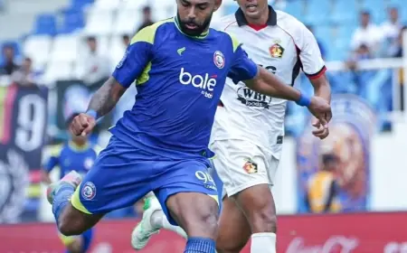 Babak Pertama Arema FC vs Persik Kediri Berakhir Imbang 0-0