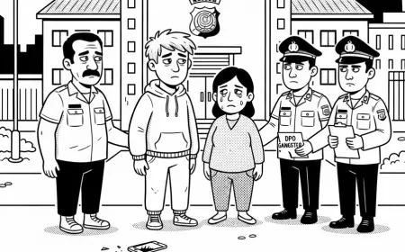 Orang Tua Serahkan Anak Sendiri ke Polisi, Akhiri Pelarian DPO Gangster Gresik