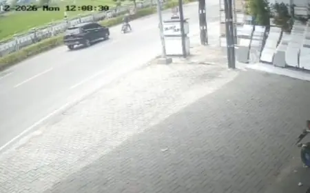 Kecelakaan Maut di Bojonegoro, Pemotor Tewas Tertabrak Xpander