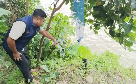 Perempuan Asal Sananwetan Kota Blitar Diduga Bunuh Diri Terjun ke Sungai Brantas