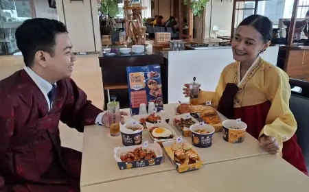 Ada Kuliner Koreaan Street Food di Hotel Bintang 4 Gresik, Mulai Rp 38.000
