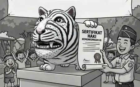 Dulu Dinyinyirin Netizen, Kini Macan Gemoy Kediri Punya ‘Ijazah’ Negara