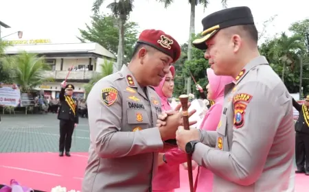 Estafet Kepemimpinan Polres Malang: AKBP Danang Setiyo Pamit, Fokus Kolaborasi dan Sinergitas