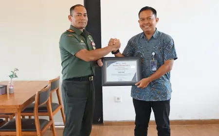 Sukses Amankan Stabilitas Pangan, Kodim 0814 Jombang Raih Penghargaan dari BULOG