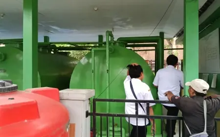Sejumlah Pedagang di Sekitar RSUD Nganjuk Keluhkan Bau Busuk, Diduga Limbah Medis