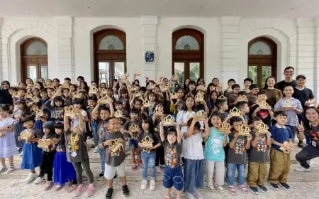 Lotus Art Courses Hadirkan Ruang Dialog Imajinasi Anak Lewat Biennale Exhibition di Jantung Kota Pahlawan