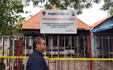 Bongkar Praktik Mafia Tanah, Polrestabes Surabaya Sita Kantor Ormas Madas di Jalan Darmo