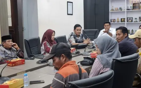 Lahannya Diklaim PT BIP, Warga Gresik Mengadu ke Kantor DPRD