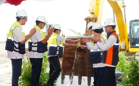Pembangunan Tangki Asam Sulfat 40 Ribu Ton di Petrokimia Gresik Dukung Ketahanan Pangan Nasional