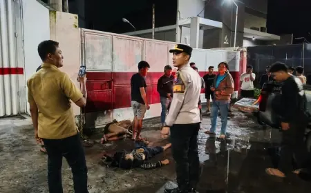 Pencurian Motor di Gresik Berujung Maut, Satu Terduga Pelaku Tewas Dimassa