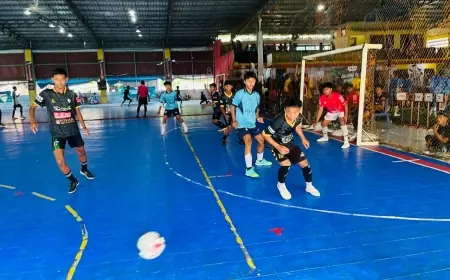 Jaring Talenta, Piala PWI Mojokerto Cup 2026 Jadi Kawah Candradimuka Futsal Pelajar