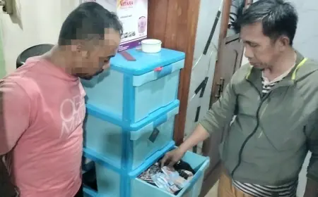 Residivis di Gresik Diringkus Usai Curi Uang Toko Sembako Saat Penjaga Tidur