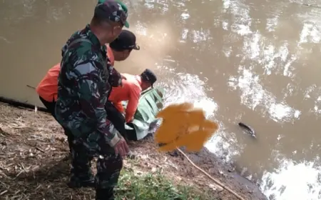 Identitas Pria Tewas di Sungai Kali Pancir Mojowarno Jombang, Terungkap