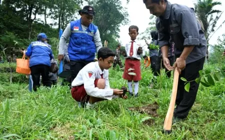Penanaman 2 Ribu Pohon di Gunungsari Bondowoso Jadi Investasi Mitigasi Bencana