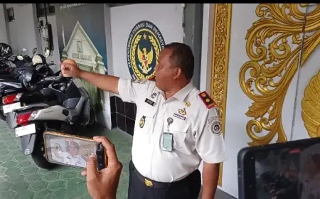 Narapidana Kabur dari Rutan Kelas IIB Nganjuk, Jebol Plafon dan Lompat Pagar 4 Meter