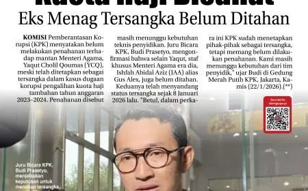 e-Koran, Edisi Jumat, 23 Januari 2026