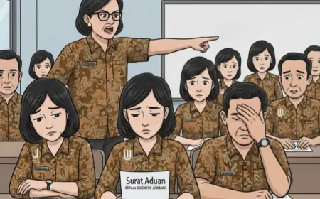 Dugaan Arogansi Oknum Kepsek di Jombang, Guru Diancam, Disdikbud Bungkam?