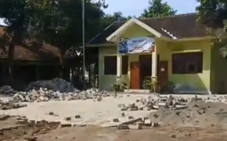 Dugaan Pungutan Berkedok Pavingisasi Mencuat di SDN 2 Ngujung Nganjuk