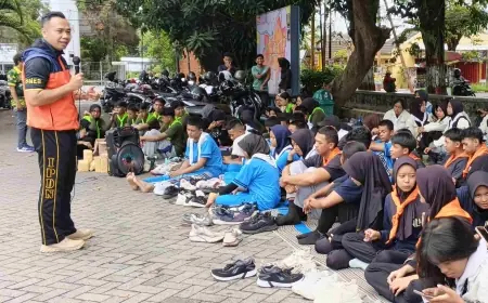 BPBD Kota Mojokerto Ajak Generasi Muda Perkuat Literasi Mitigasi Bencana