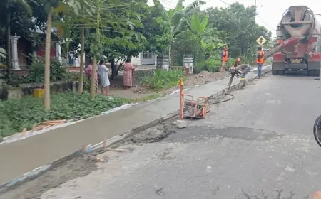 Anggaran Perbaikan Jalan di Kabupaten Blitar Menyusut, Fokus Titik Prioritas