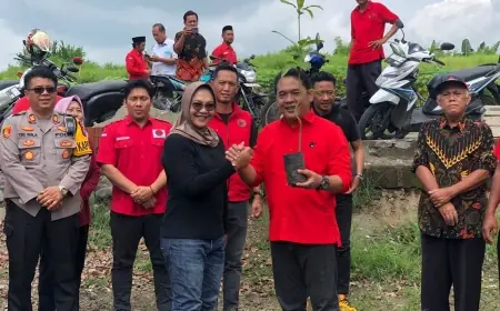 Hadiah Ulang Tahun Istimewa Bu Mega dari Jombang:  Tebar Benih dan Tanam Pohon
