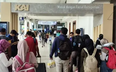 Tiket Kereta Lebaran 2026 Mulai Dijual H-45, KAI Daop 8 Surabaya Buka Pemesanan Bertahap