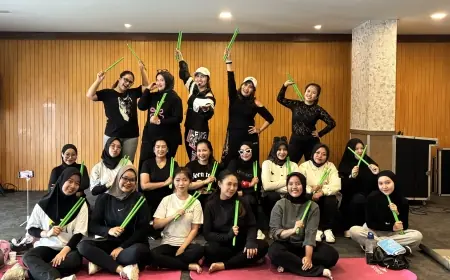 Kampanyekan Gaya Hidup Sehat, favehotel Malang Sukses Gelar Poundfit x Zumba Kolaboratif