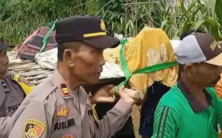 Petani Lansia Asal Lamongan Tewas di Hutan Cendoro Mojokerto, Evakuasi Berlangsung Dramatis