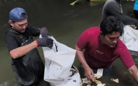 Turuni Sungai, Legislator Pasuruan Ancam Pidanakan Warga Pembuang Sampah Sembarangan