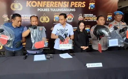 Tiga Kali Beraksi, Dua Kali Gagal, Jambret Tulungagung Akhirnya Ditangkap Polisi
