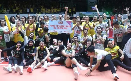Sapu Bersih, Gresik Phonska Juara Putaran Pertama Proliga 2026