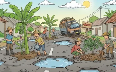 Inovasi 'Ketahanan Pangan' di Atas Jalan Rusak Jombang