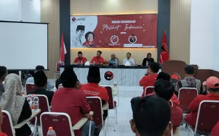 DPC PDI Perjuangan Jombang Buka Ruang Dialog Kebangsaan Lewat Diskusi “Melihat Indonesia”