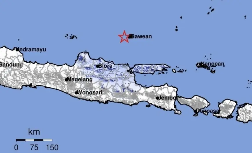 Gempa M4,9 di Laut Timur Laut Tuban Dipicu Sesar Aktif Bawah Laut