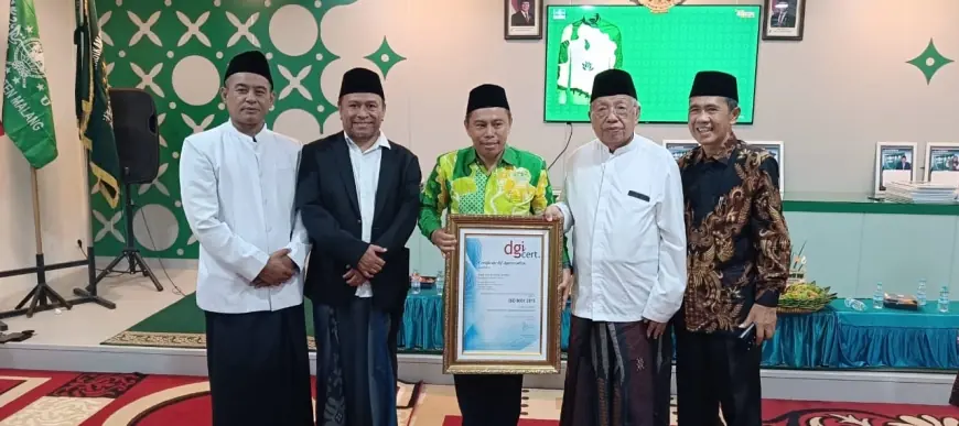 Penerapan ISO 21001:2018 SMK NUSA diteguhkan Bersama Peresmian Gedung LP Ma’arif