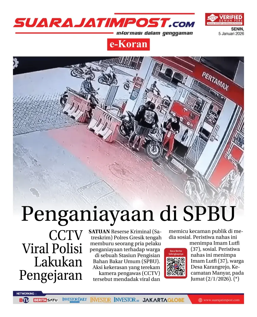 eKoran, Edisi Senin, 5 Januari 2026