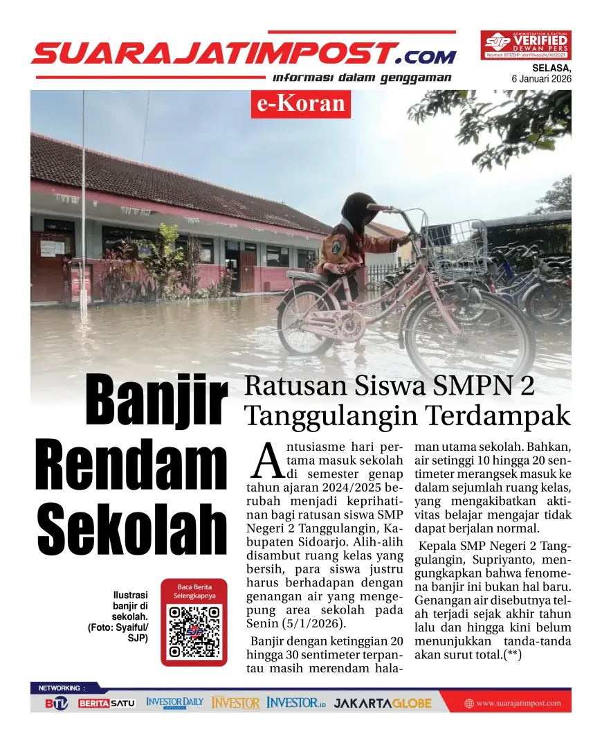 eKoran, Edisi Selasa, 6 Januari 2026