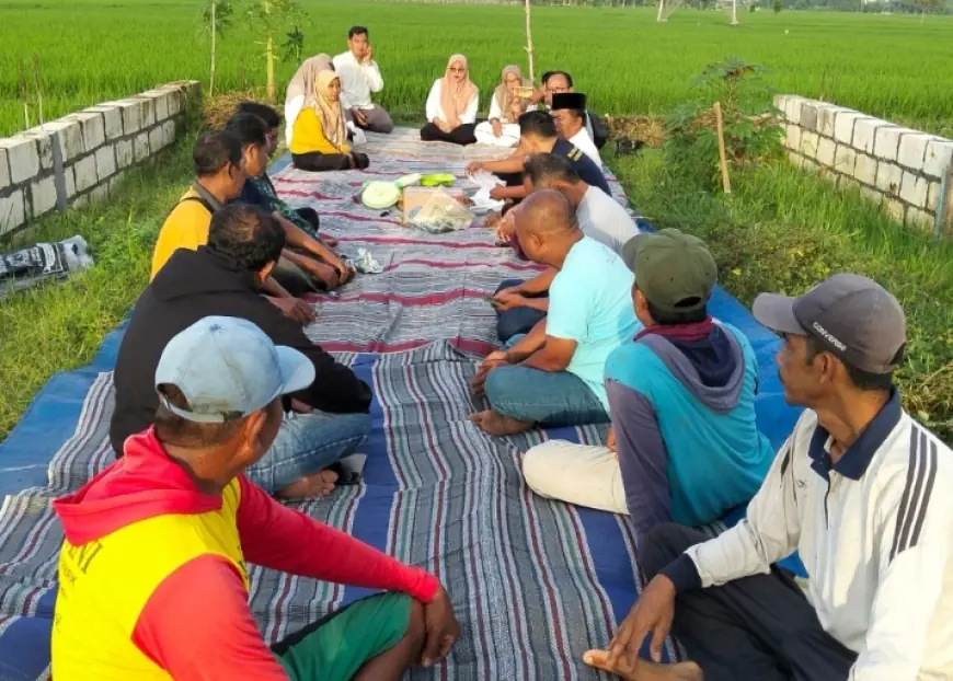 Peletakan Batu Pertama KDMP di Prambon, Sinergitas TNI dan Pemkab Nganjuk Bangun Ekonomi Desa