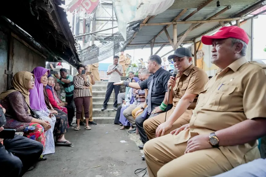 Bupati Pasuruan Dicurhati Pedagang Pasar Gondanglegi, Ini Kata Mas Rusdi