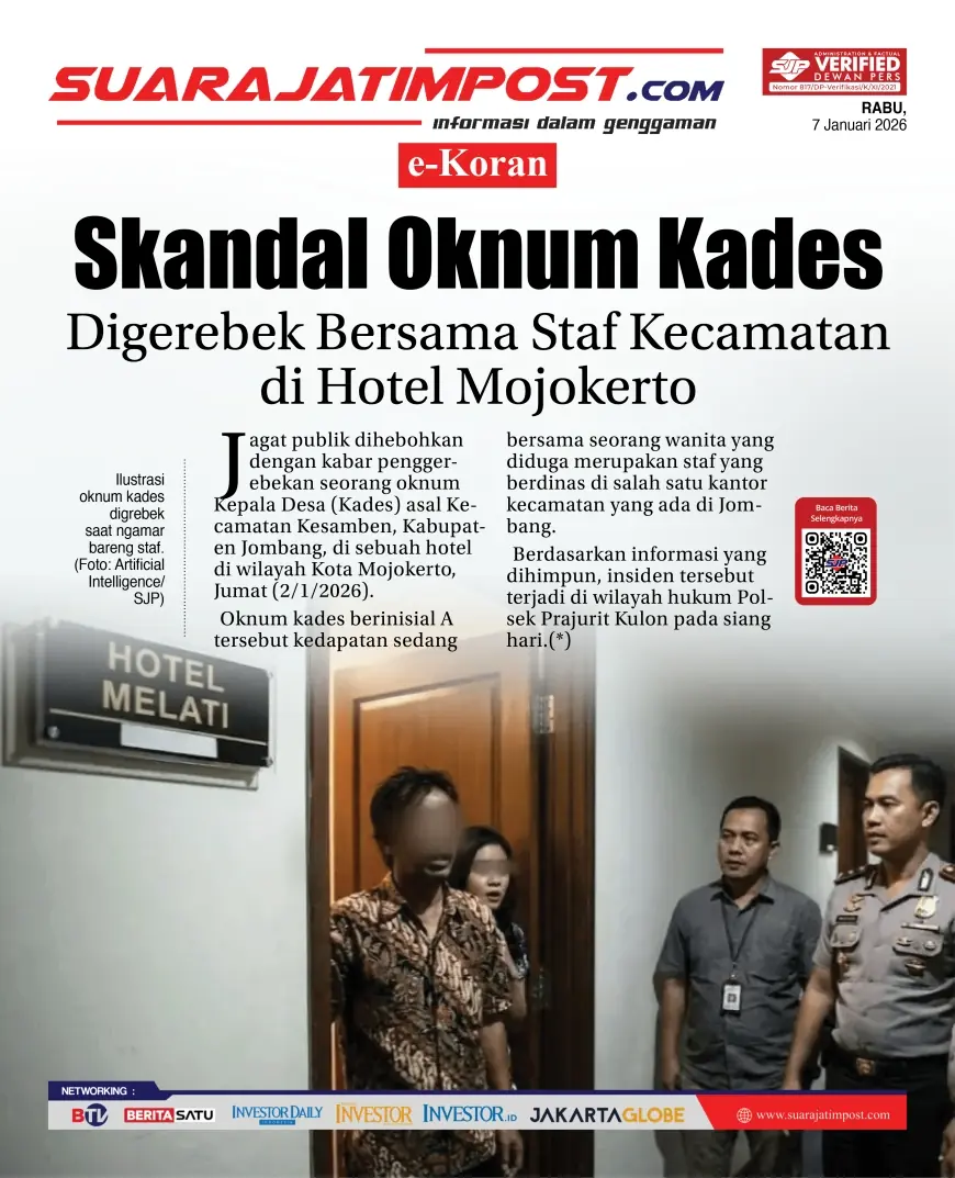 e-Koran, Edisi Rabu, 7 Januari 2026