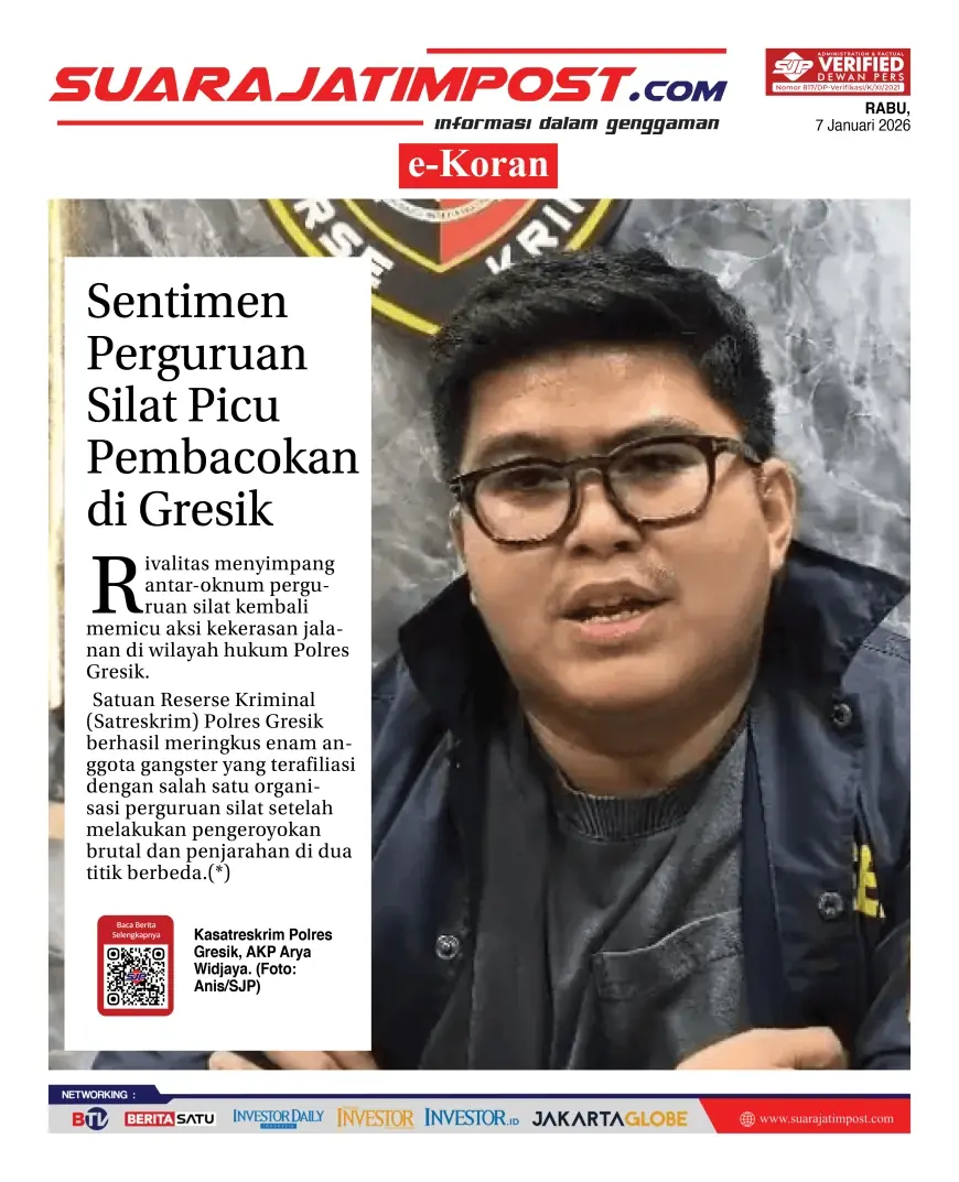 e-Koran, Edisi Rabu, 7 Januari 2026