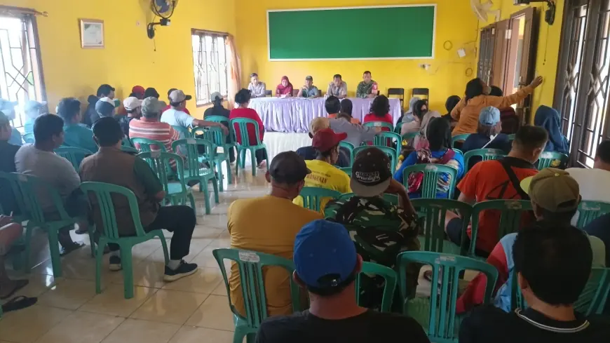 Warga Sonoageng Nganjuk Tolak Pembangunan KDMP di Lapangan Desa, Protes Berujung Mediasi