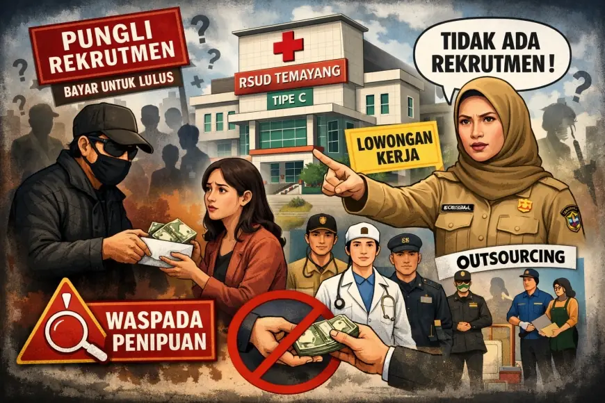 Isu Pungli Rekrutmen Pegawai RSUD Temayang Menguat, Dinkes Bojonegoro Tegaskan Tak Pernah Buka Lowongan