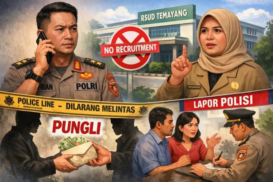 Polisi Bakal Selidiki Isu Dugaan Pungli Rekrutmen RSUD Temayang