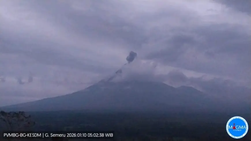 Erupsi Semeru Pagi Ini, PVMBG Tegaskan Larangan Aktivitas di Sejumlah Zona Rawan