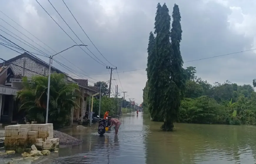 Update Banjir Kalilamong di Gresik, Merembet ke Dua Desa Kecamatan Cerme