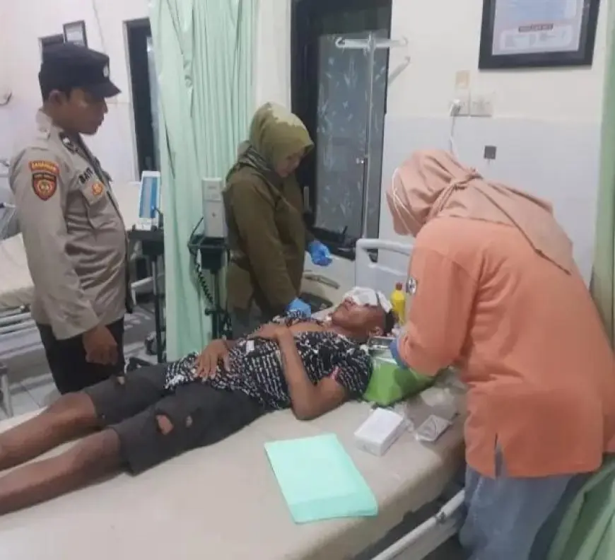 Dihadang OTK Bersenjata Celurit, Pemuda Ngembal Pasuruan Dibacok di Jalan Raya Garutan