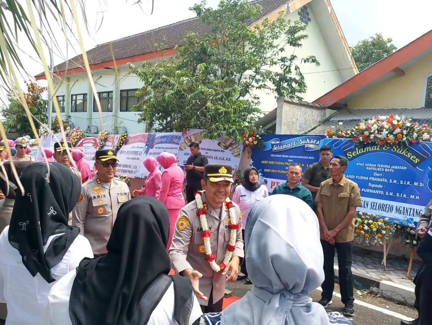 Kapolres Batu Berganti, AKBP Aris Purwanto Mulai Tugas di Kota Wisata