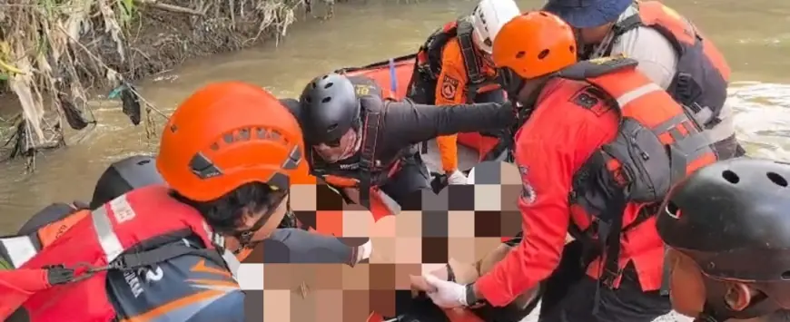 Perempuan di Blitar  yang  Terjun ke Sungai Brantas Ditemukan Meninggal Dunia