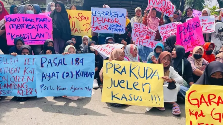 Santri Probolinggo Gelar Aksi Damai, Tuntut Keadilan Kasus Dugaan Pelecehan